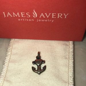 James Avery Heart Cross Anchor Charm